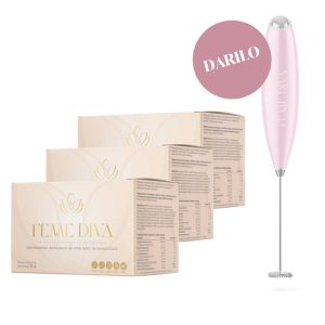 FemmeDiva - prehransko dopolnilo za vitalnost in ravnovesje (3 škatle)